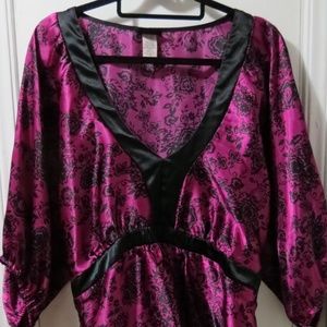 Beautiful purple silky top